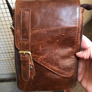 Leather Crossbody Purse